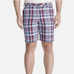 NWT Izod Classic Fit Madras Shorts